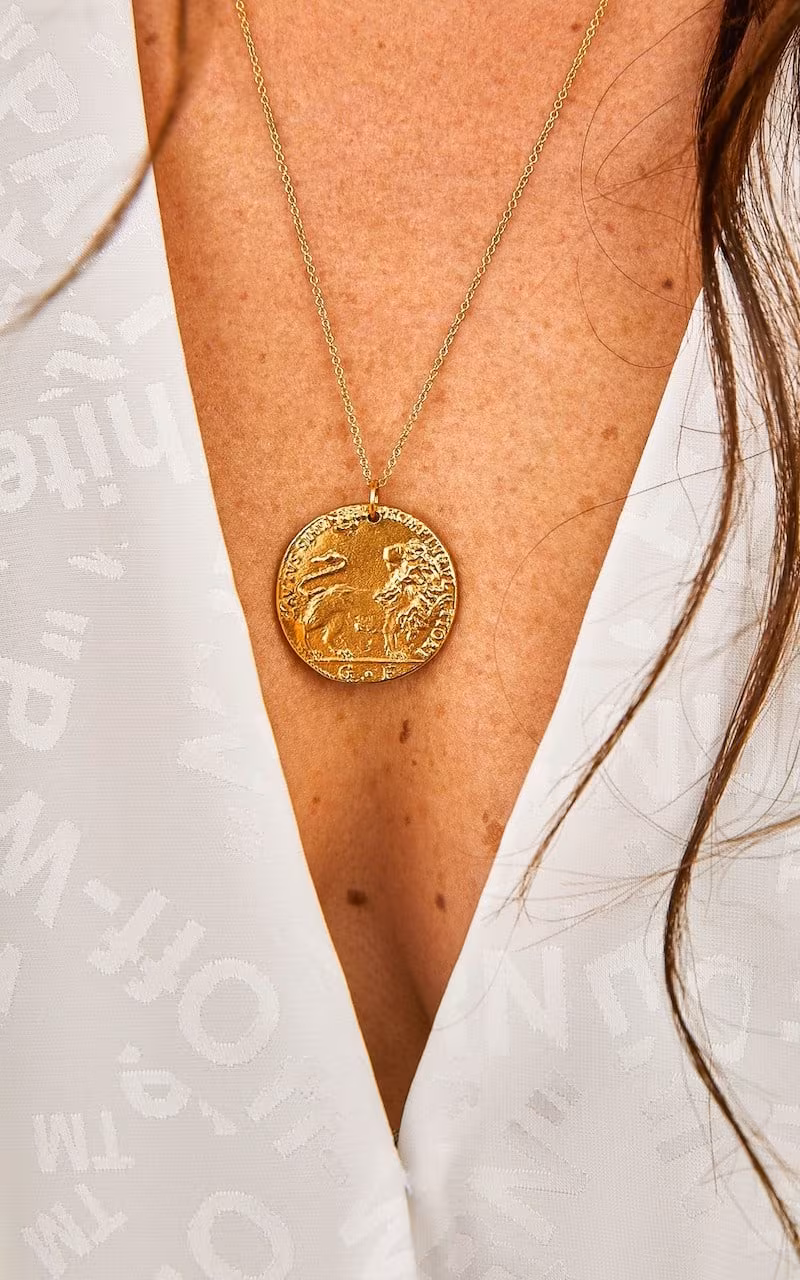 Alighieri Il Leone Medallion Necklace