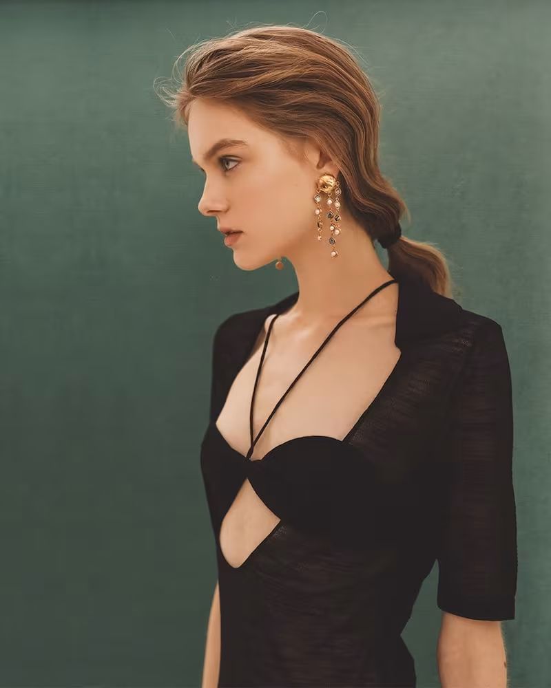 Sylvia Toledano Rain Drop Earrings