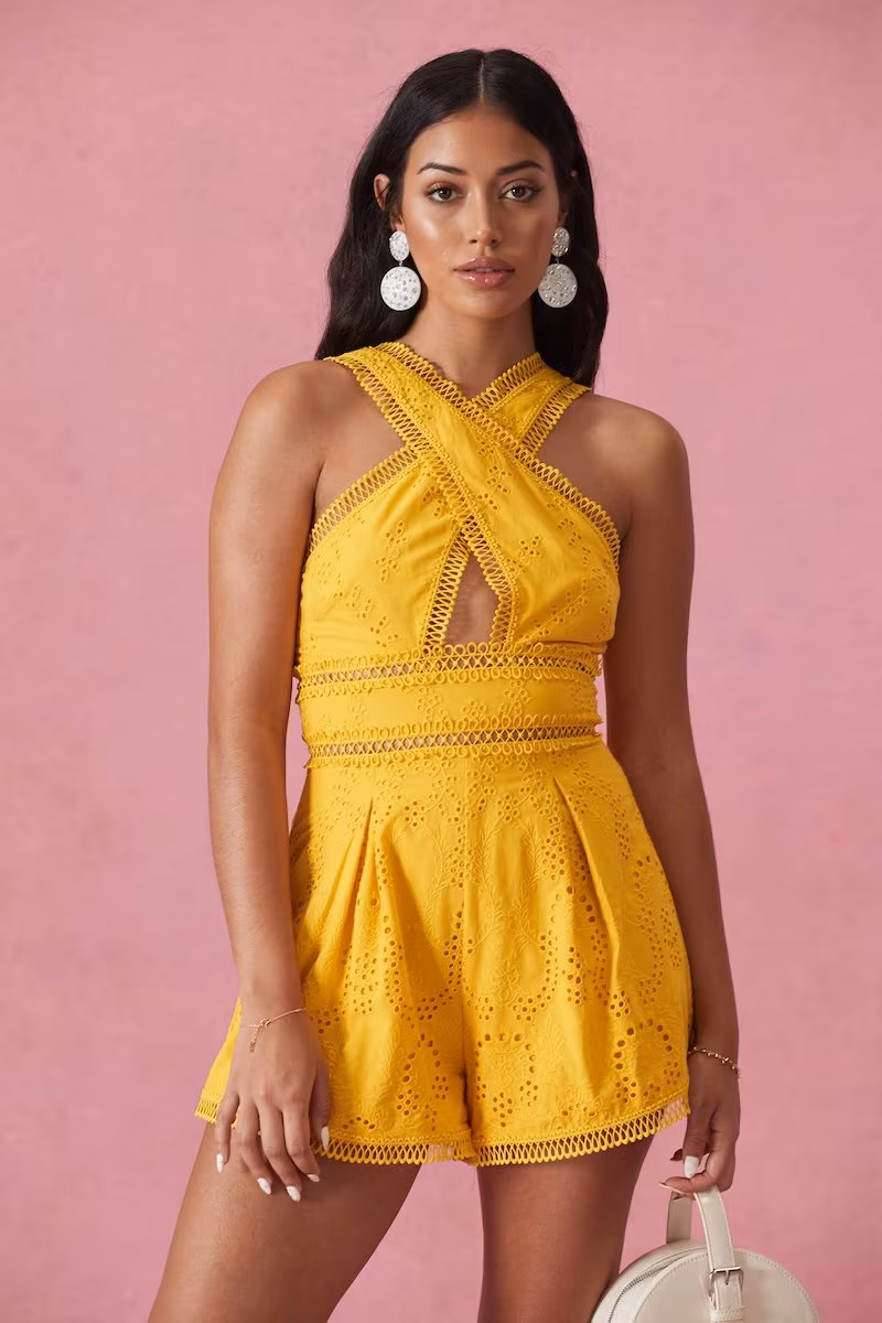 X by NBD Dreslin Romper