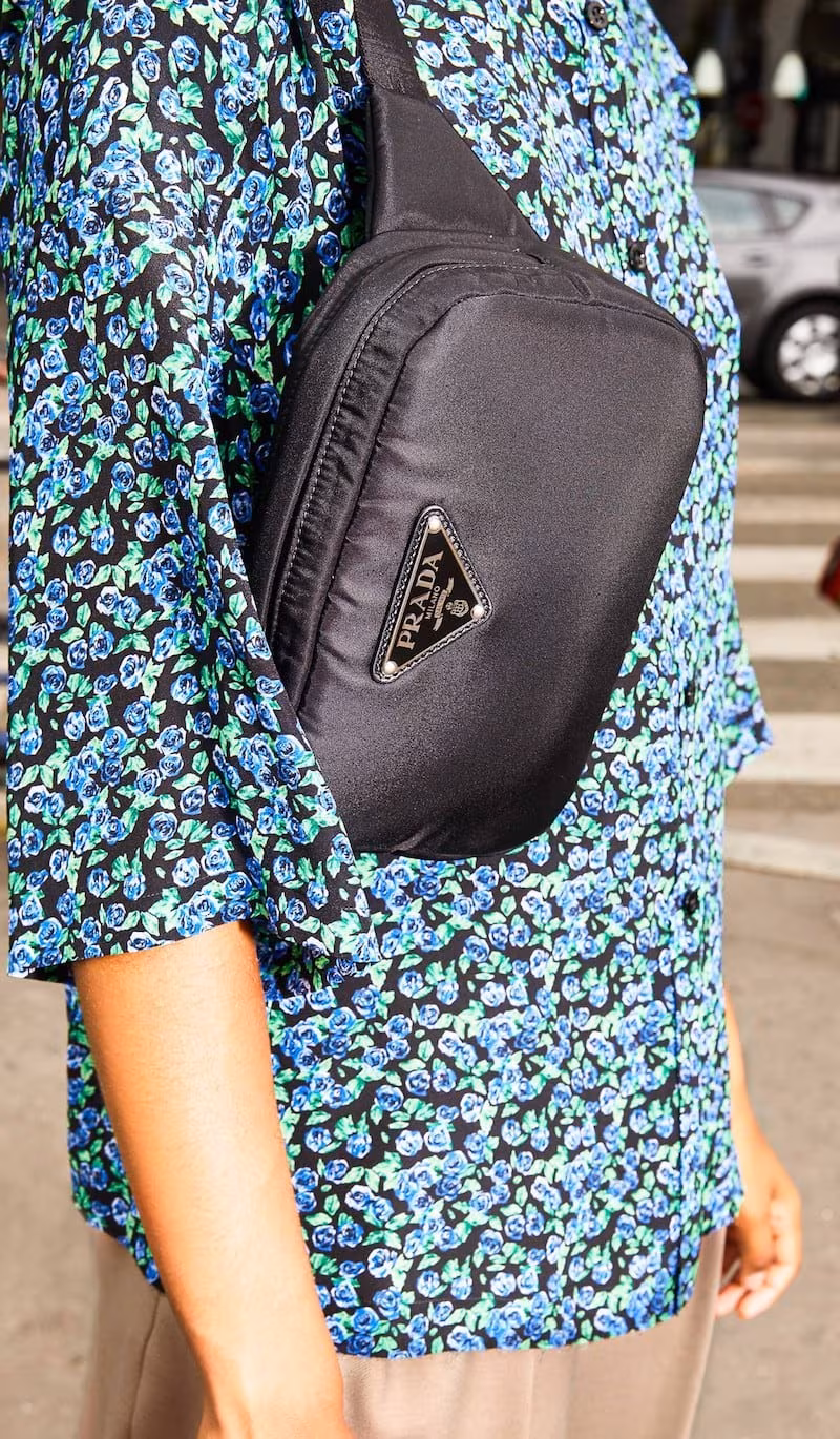 Prada Tessuto Soft Belt Bag