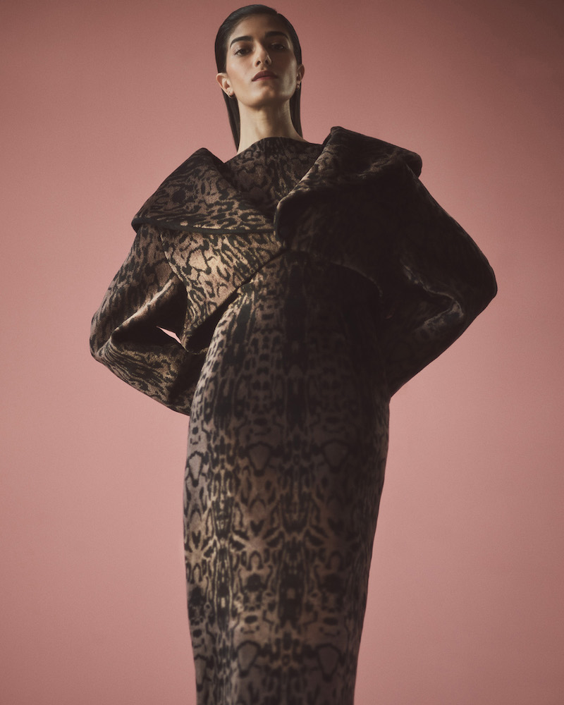 Alaïa Leopard-Pattern Velvet Bolero Jacket