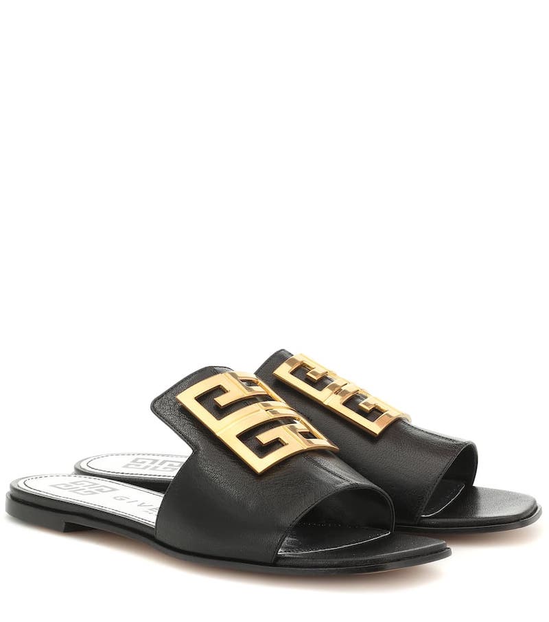 Givenchy 4G Leather Sandals
