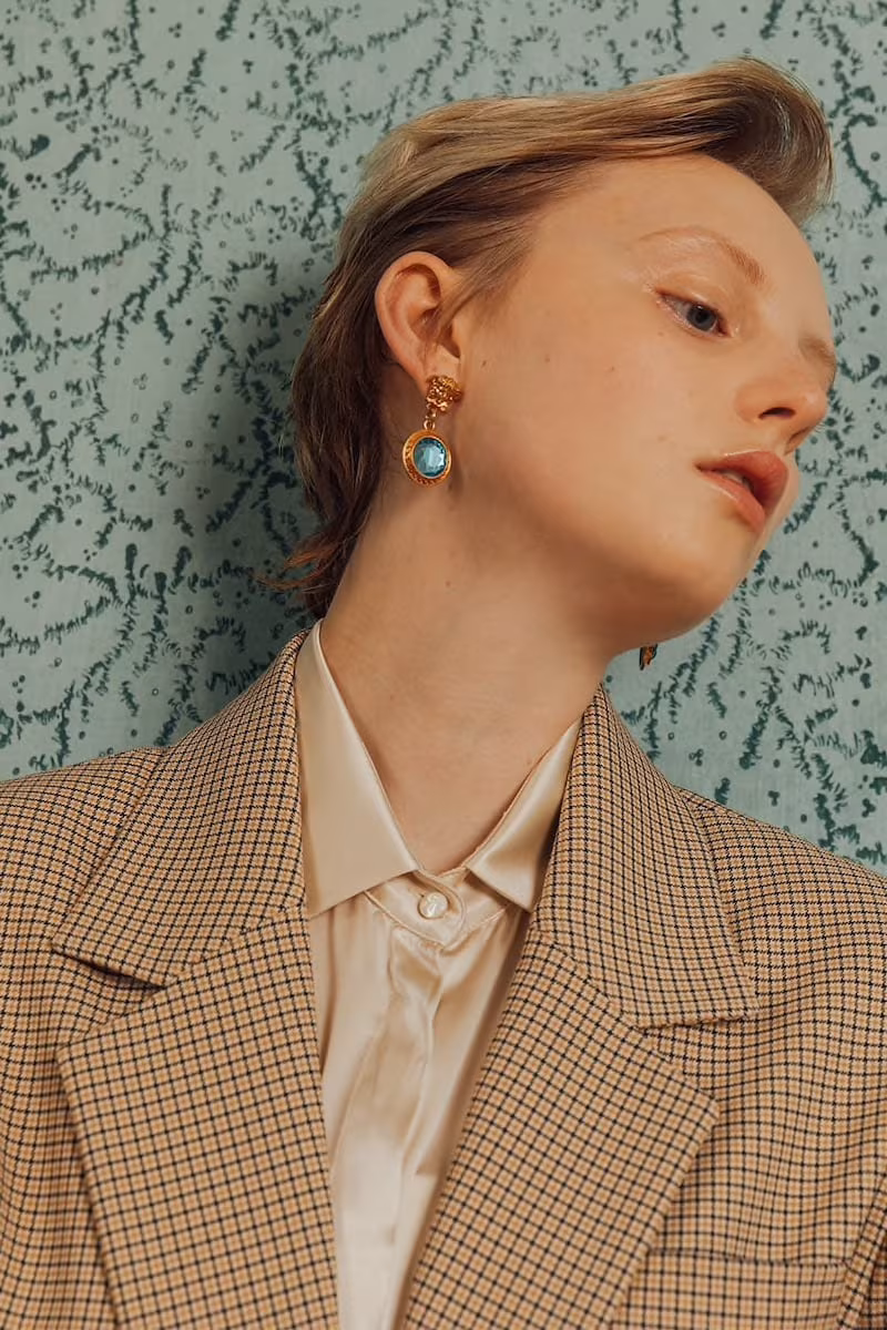 Max Mara M Logo Silk Satin Shirt