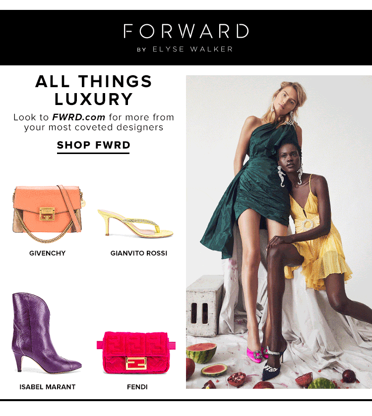 All Things Luxury. Look to FWRD.com for more from your most coveted designers. Shop FWRD.
