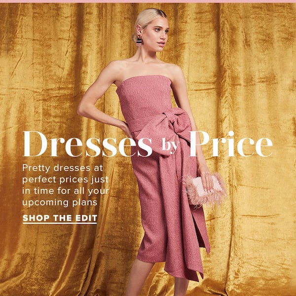 Dresses by Price // Dresses Worth Making Plans For