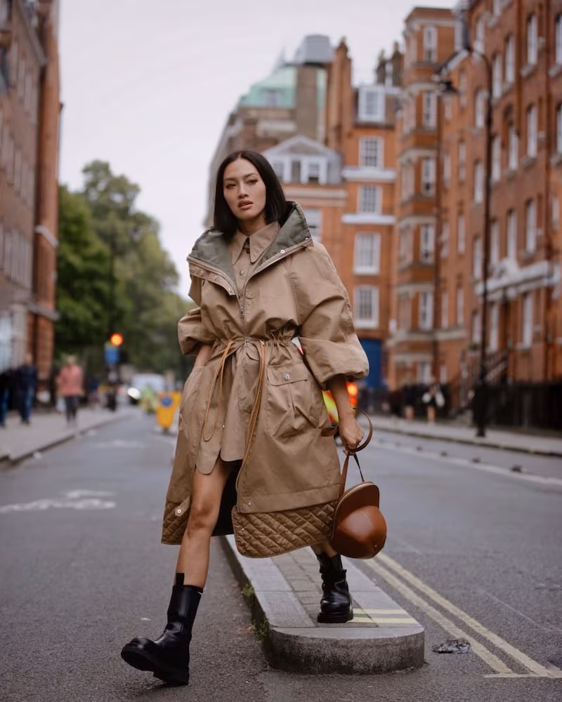 Ganni Cotton-Blend Parka