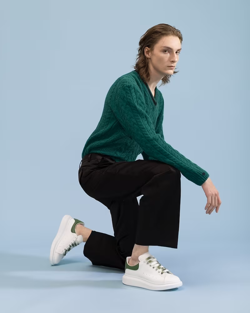 Lanvin Asymmetric Wool & Alpaca Blend Sweater