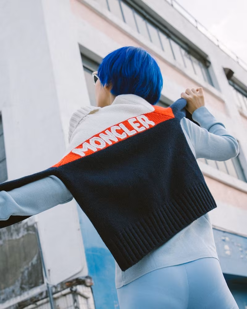 Moncler Intarsia Knitted Sweater