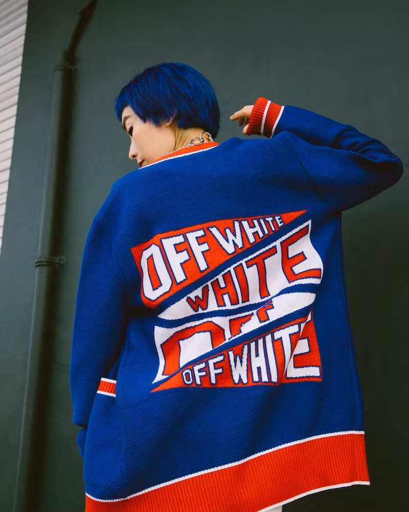 Off-White Flag Cardigan