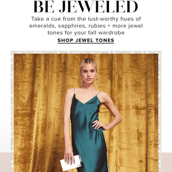 REVOLVE Fashion Edit // Be Jeweled Fall 2019