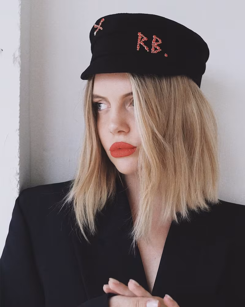 Ruslan Baginskiy LVR Exclusive Wool Baker Boy Hat