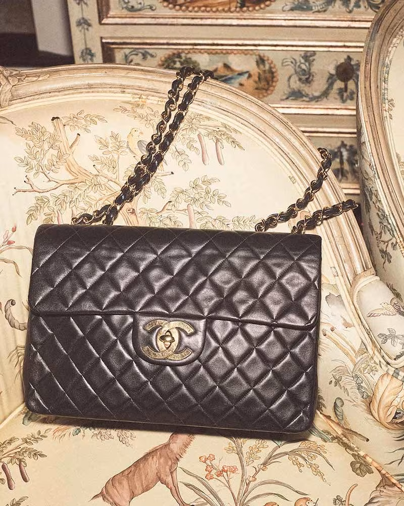 What Goes Around Comes Around Chanel Jumbo 2.55 Shoulder Bag