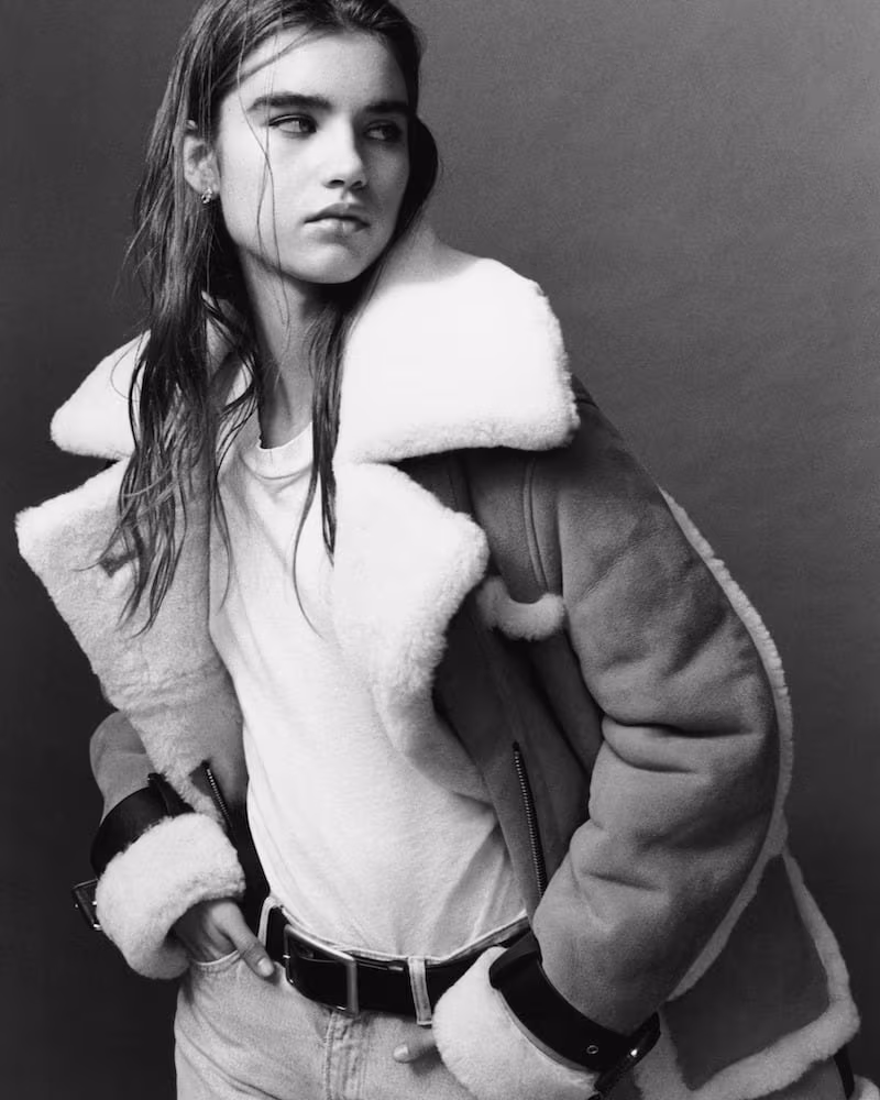 ALLSAINTS Bronx Shearling Coat