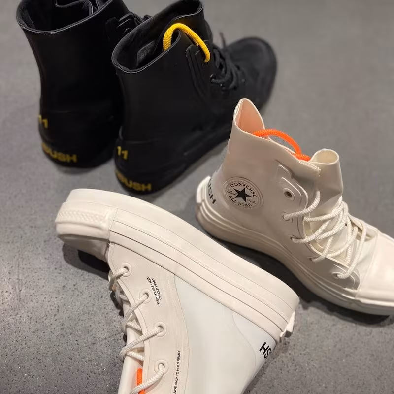 Ambush Black Converse Edition Leather Pro High-Top Sneakers