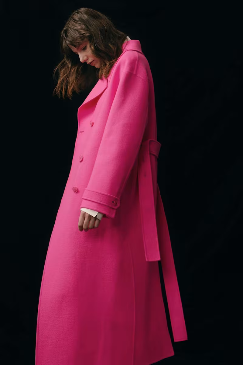 Balenciaga Camel Hair-Blend Coat