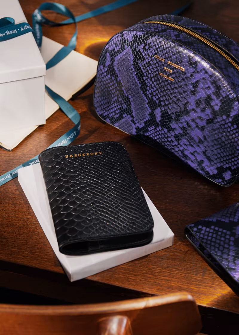 & Other Stories Leather Passport Holder