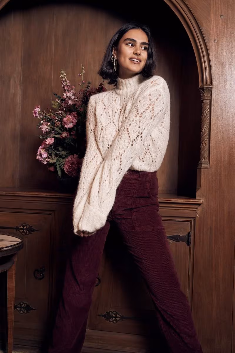 Reformation Daphne Corduroy Pants