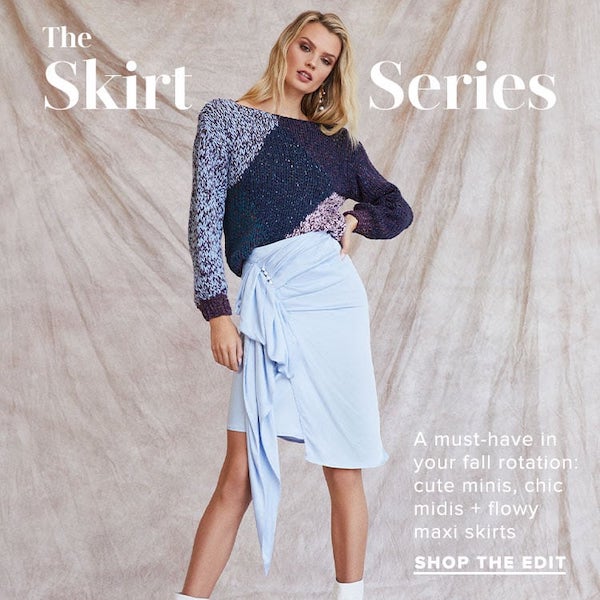 The Skirt Series: Holiday 2019 Must-Have to Make Your Outfits Cuter