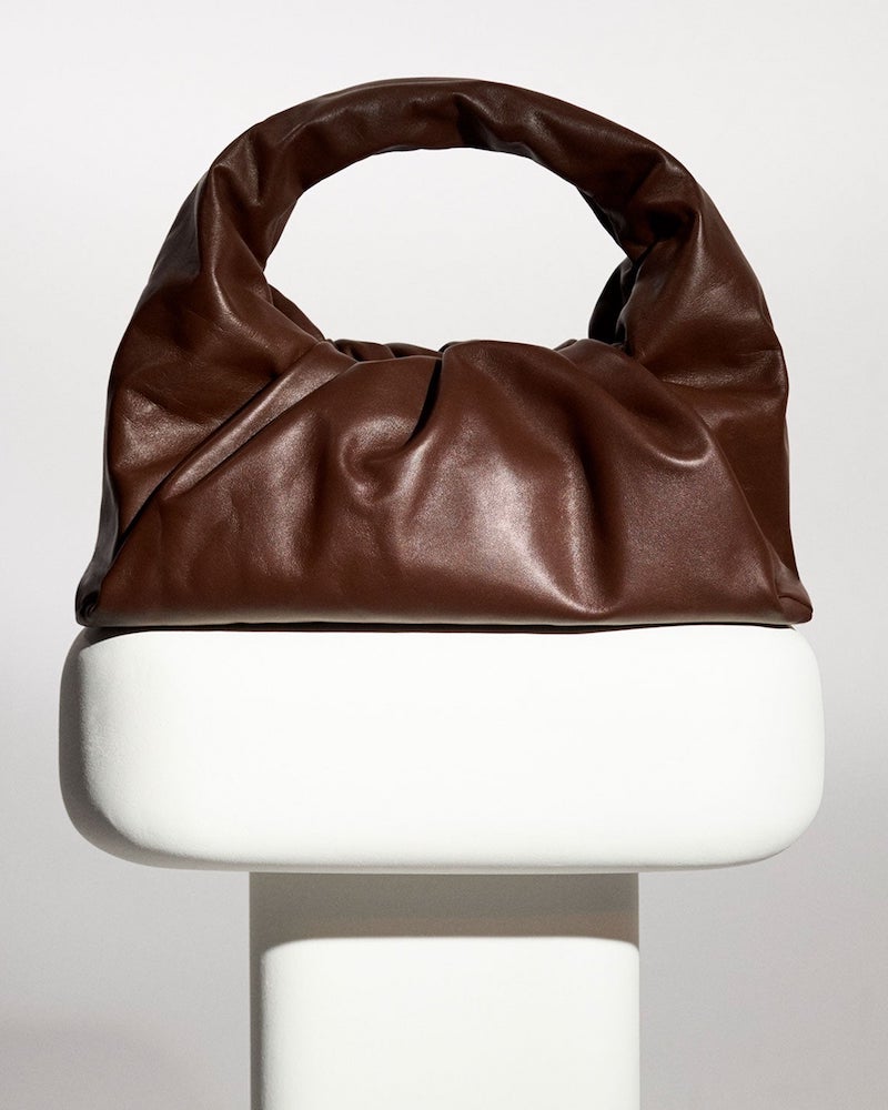 Bottega Veneta the Shoulder Pouch Small Leather Bag