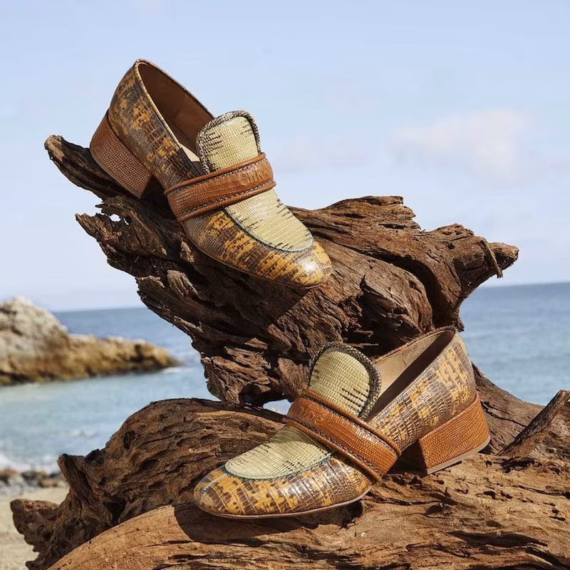 Chloe Cheryl Short Exotic Loafers