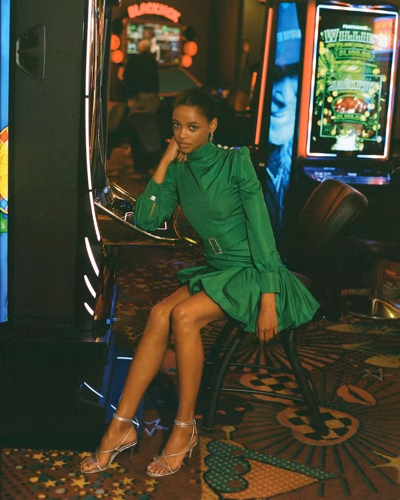 Giuseppe di Morabito Belted Asymmetrical Mini Dress