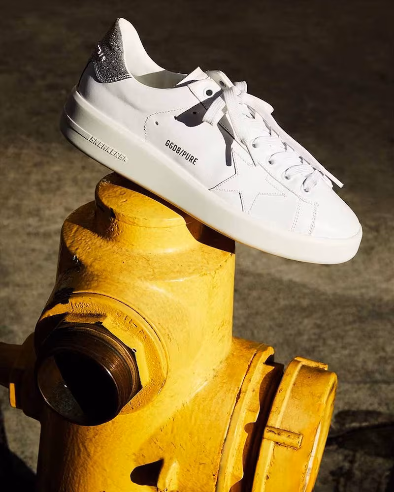 Golden Goose Pure Low-Top Sneakers
