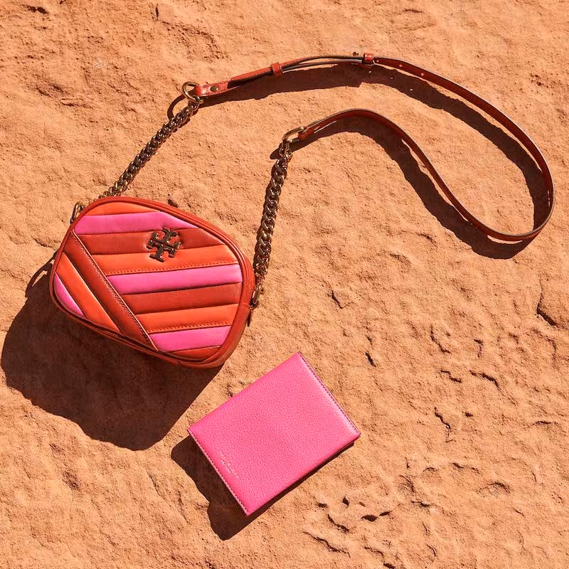 Tory Burch Kira Chevron Small Camera Bag