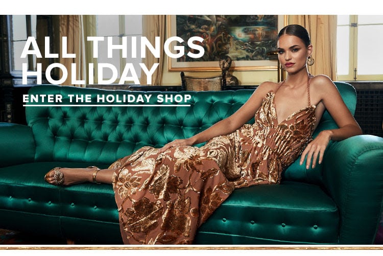 All Things Holiday. Enter the Holiday Shop.