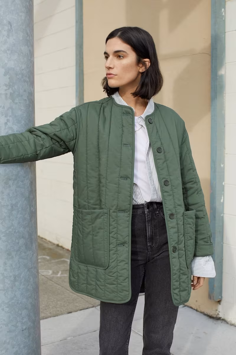 Everlane Cotton Quilted Jacket