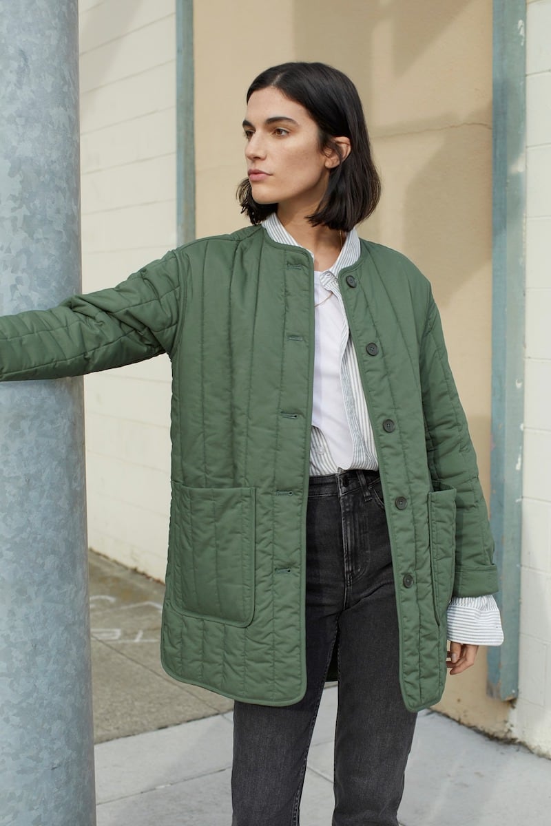 Everlane Cotton Quilted Jacket