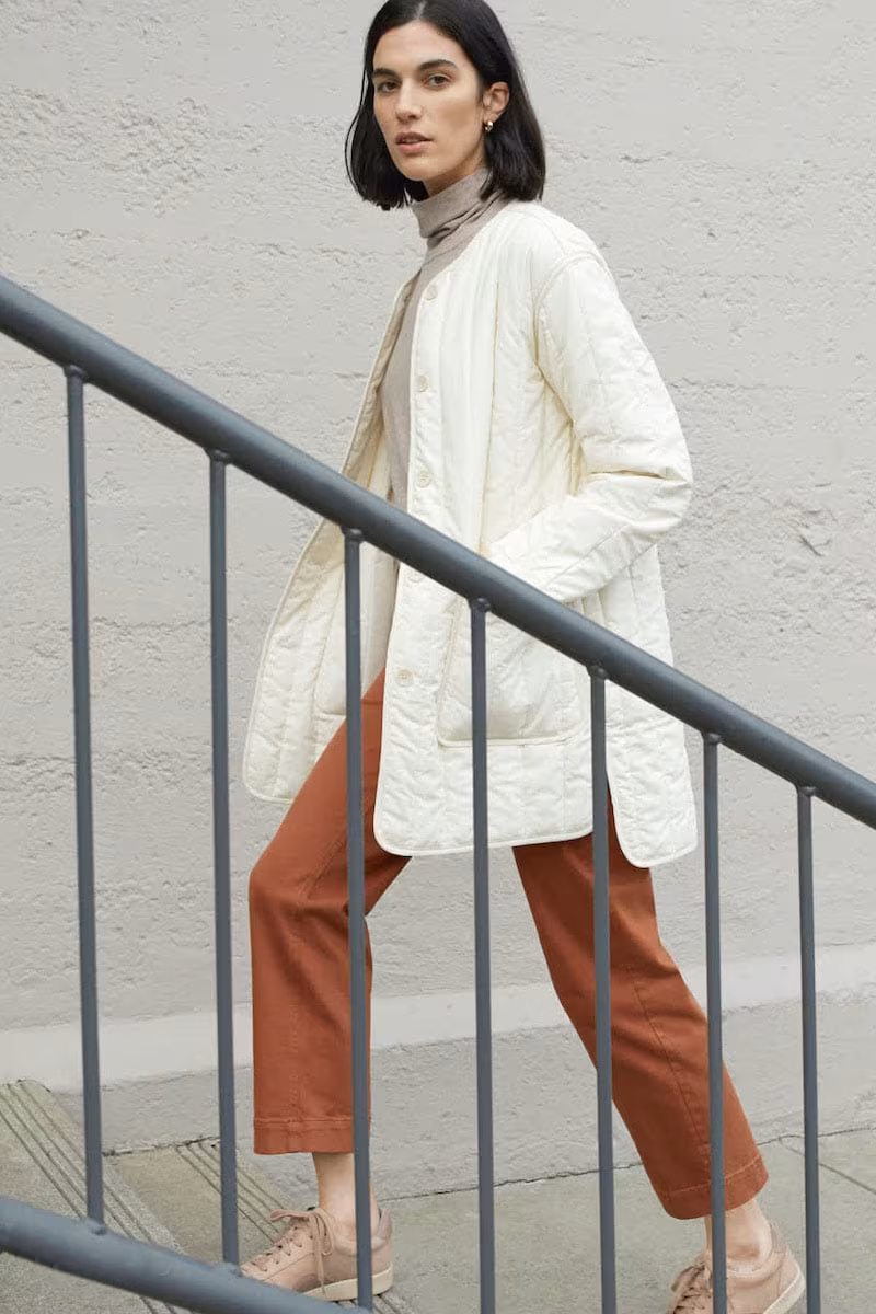 Everlane Cotton Quilted Jacket