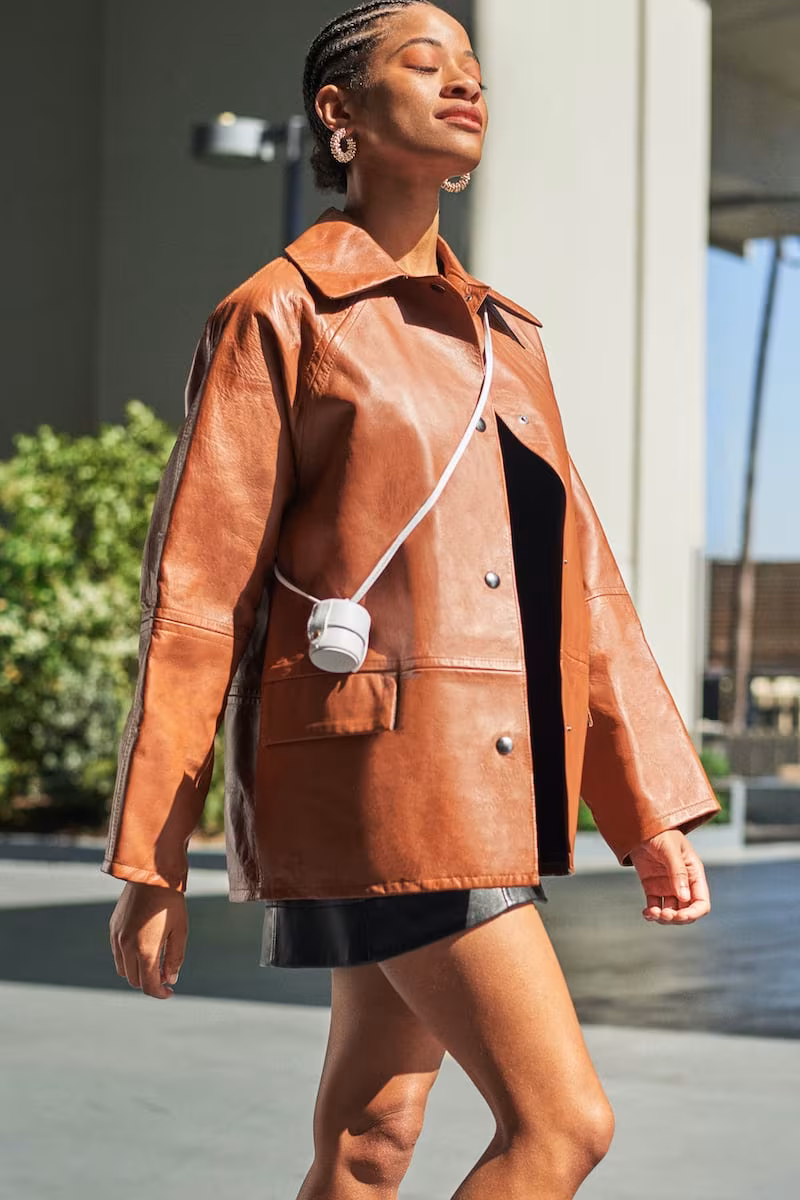 Kassl Editions Reversible Leather Jacket