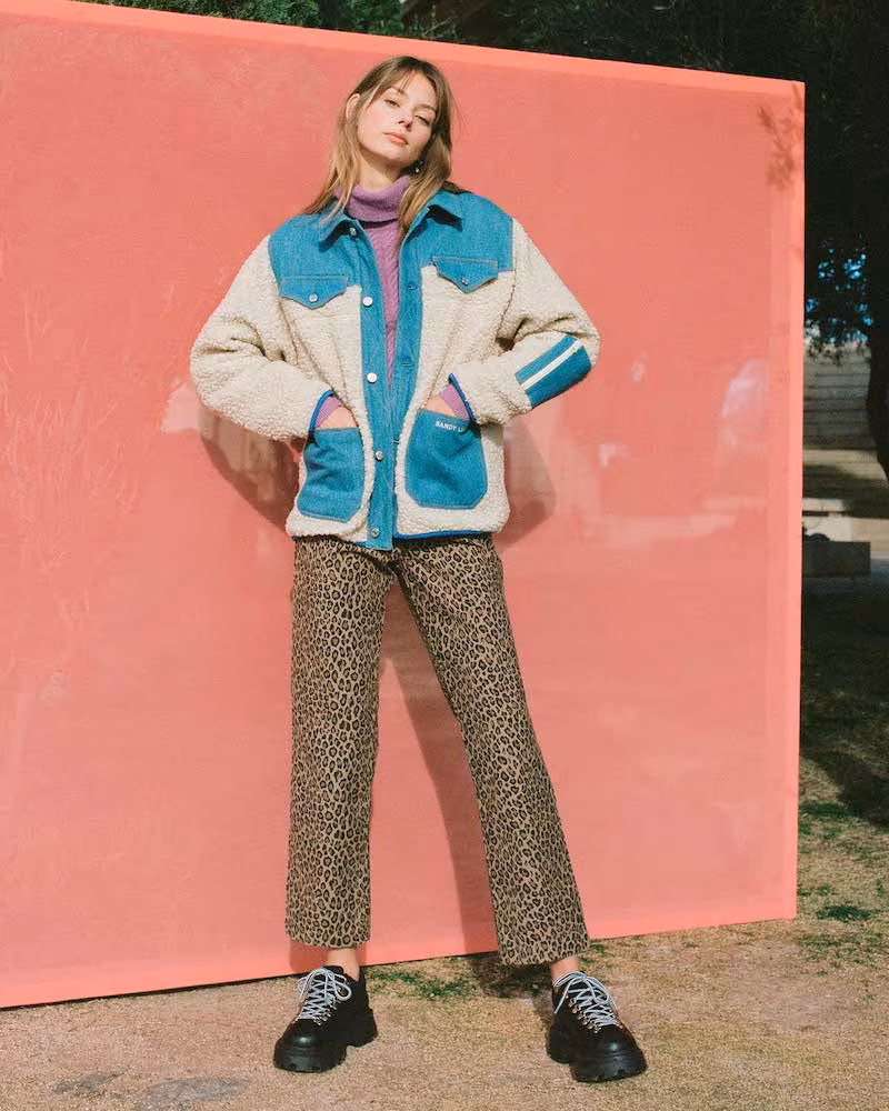Sandy Liang Dorne Fleece Jacket
