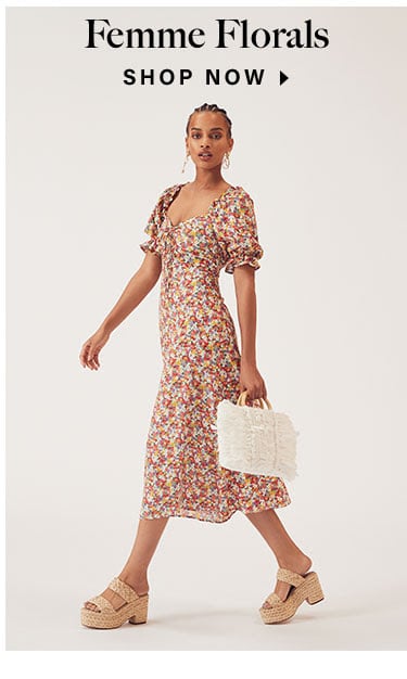 Looks We Love: Spring Cleaning: Femme Florals - Shop Now