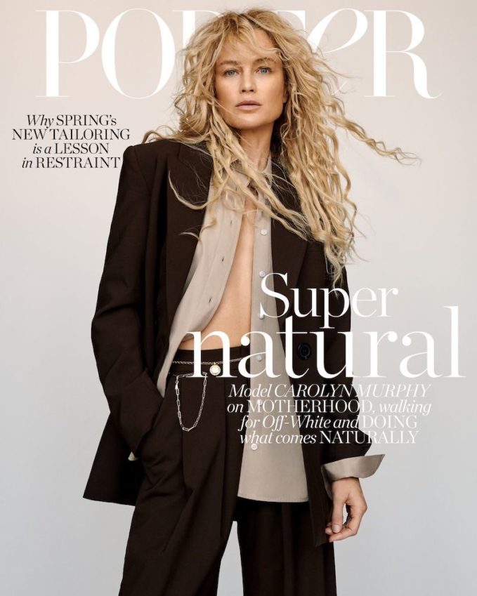 Back to Basics: Carolyn Murphy for The EDIT
