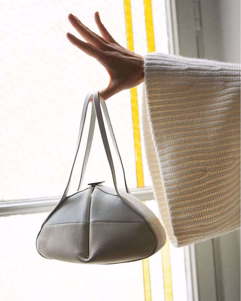 Rodo Giza Bicolor Top Handle Bag