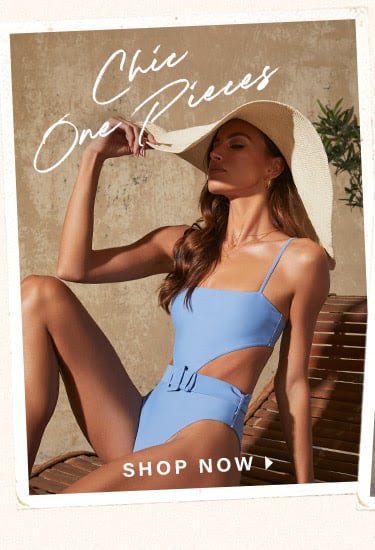 Chic One Pieces. Shop now.