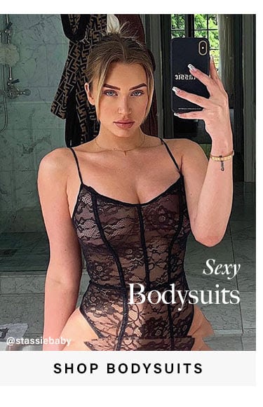Sexy Bodysuits. SHOP BODYSUITS