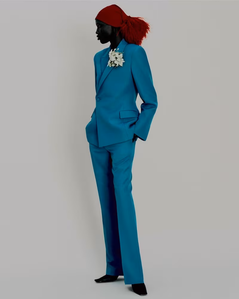 Balenciaga Waisted Double-Breasted Jacket