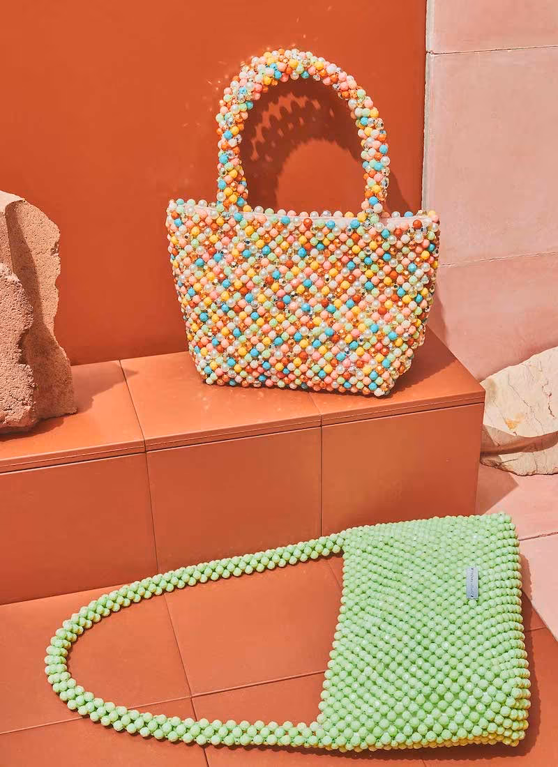 Loeffler Randall Mina Beaded Mini Tote