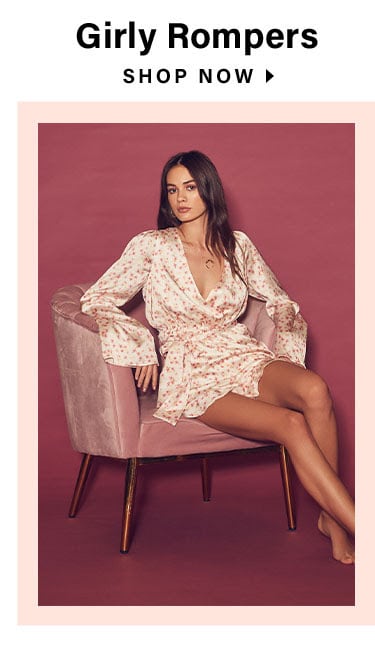 Sweet, Sweet Spring: Girly Rompers - Shop Now
