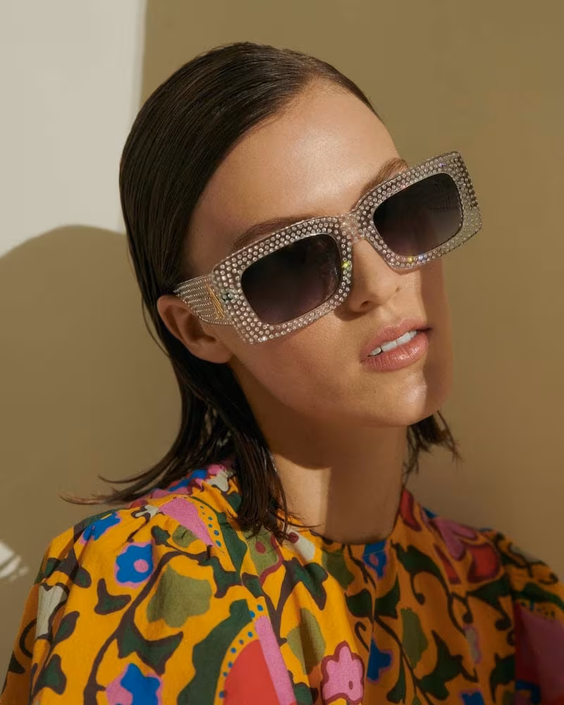 The Attico x Linda Farrow Stella Sunglasses