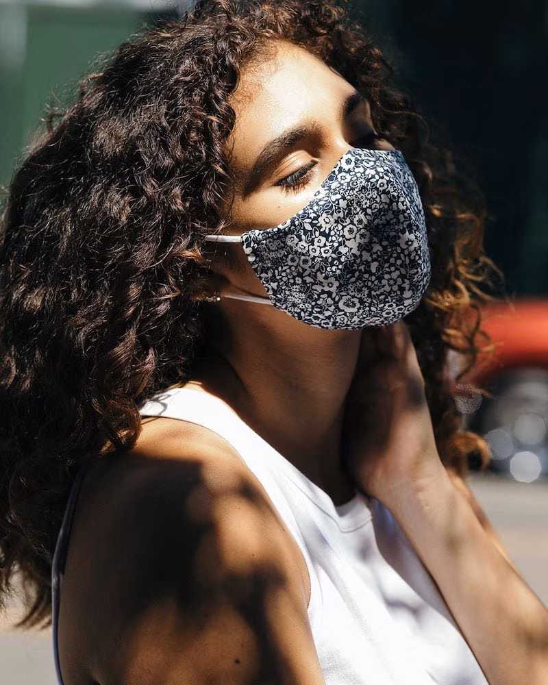 Everlane 100% Human Floral-Print Face Masks