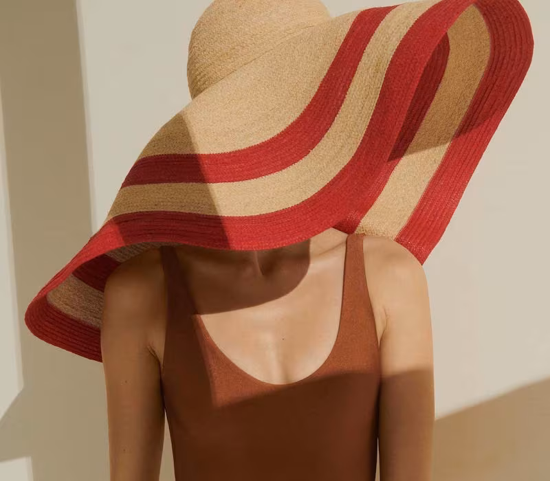 Lola Hats Smoke Rings Raffia Hat