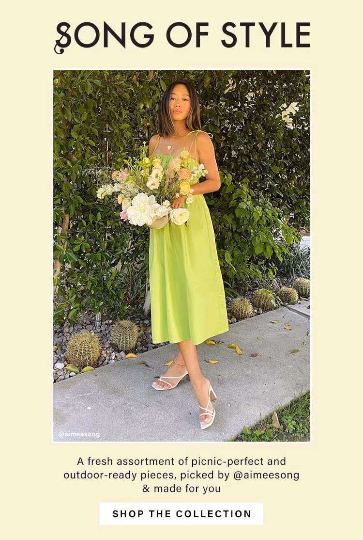 New Arrivals // Song of Style You Need for High Summer 2020