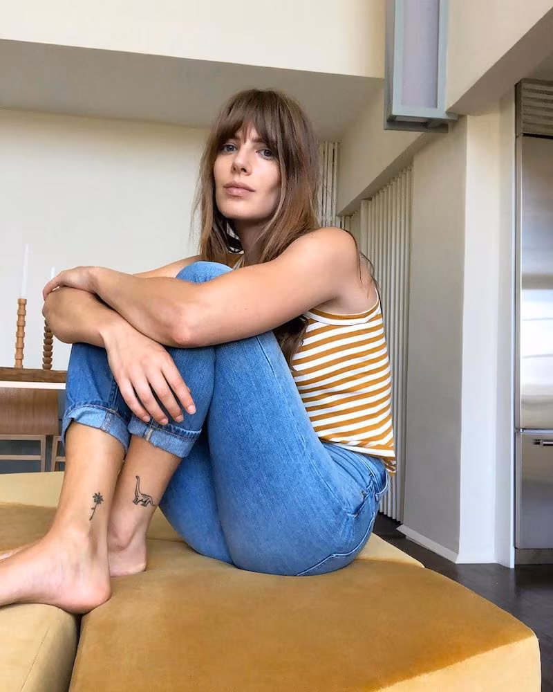 Everlane Super-Soft Summer Jean in Vintage Light Blue