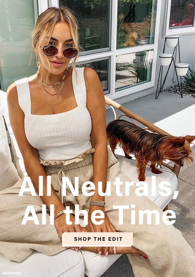 All Neutrals, All the Time: Next-to-Nude Color Trends for Summer 2020