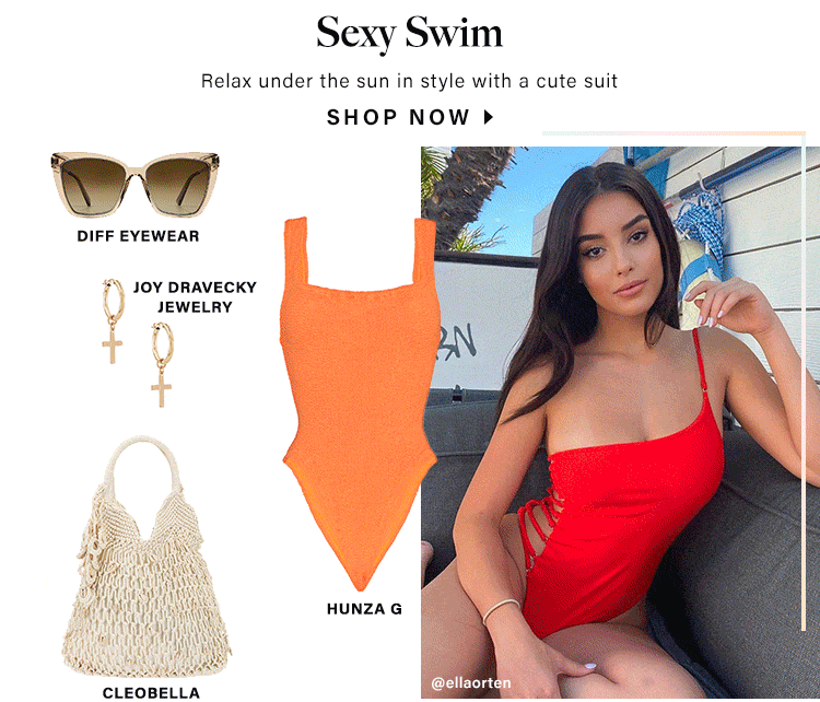 Sexy Swim. Relax under the sun in style with a cute suit. Shop now.