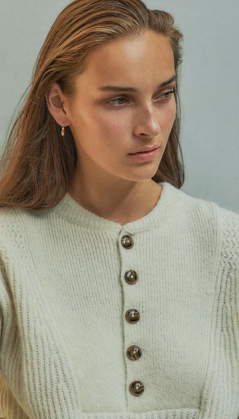 Closed Button Down Pullover