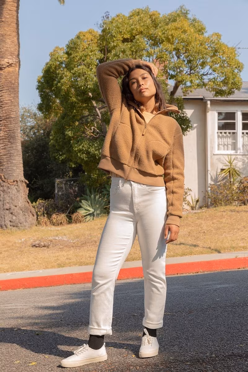 Everlane ReNew Teddy Bomber
